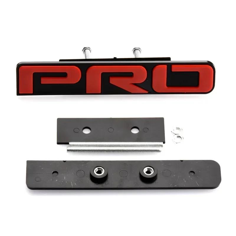 BAWF7 3D Metal PRO Logo Front Grille Badge Emblem Sticker for Toyota 4Runner TRD Tacoma Tundra Car Styling