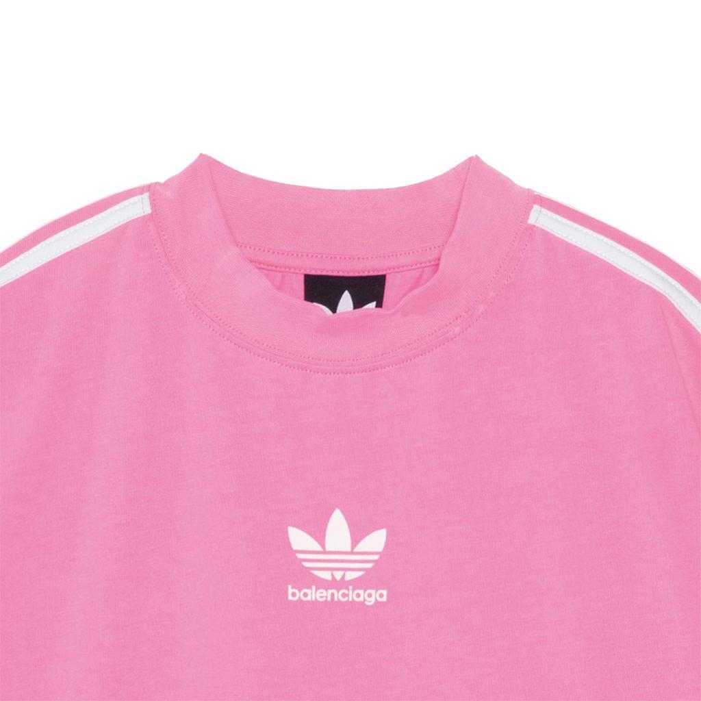 Balenciaga X Adidas Originals Balenciaga X Adidas Футболка Женская Розовая 723955TNVU45280