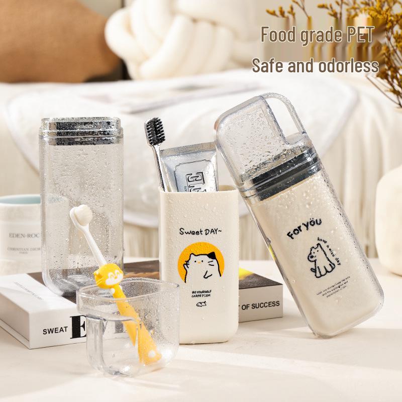 Портативный дорожный стакан для зубной щетки и зубной пасты для семьи и детей