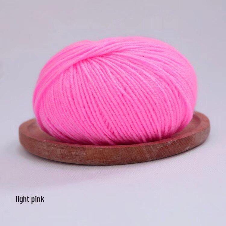 Клубок акриловой пряжи для вязания свитеров, крючков, обуви, тапочек, изделий ручной работы.