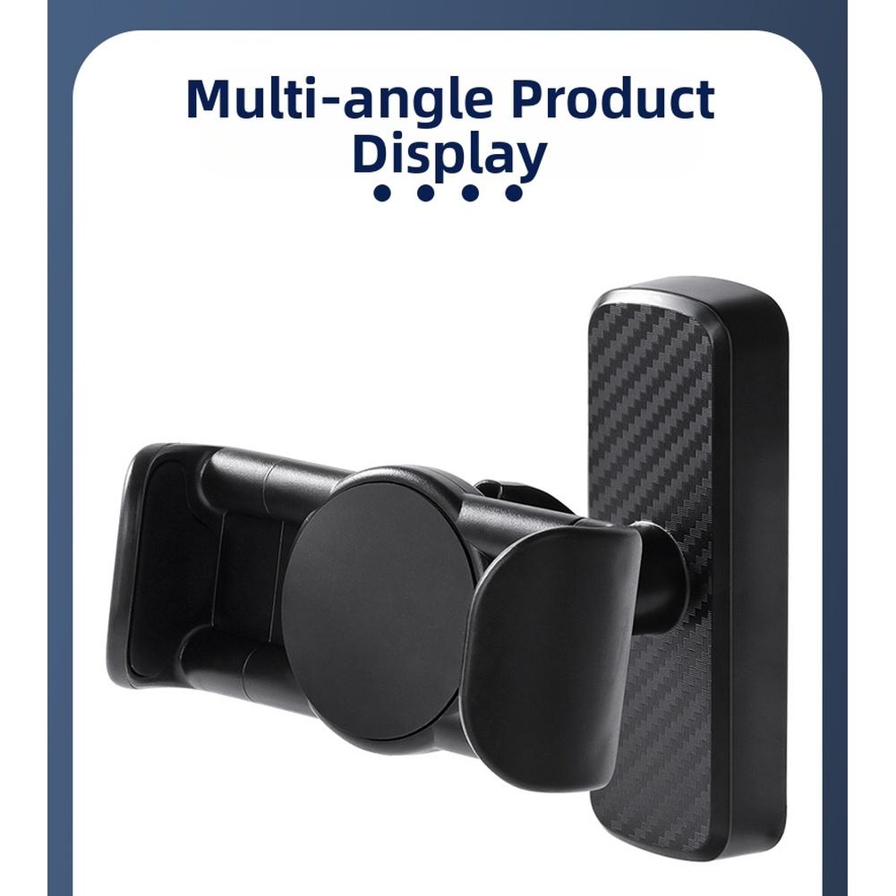 Magnetic Phone Holder for Golf Cart and Gym Equipment with Slender Base 360 Degree Adjustable Ball Joint for Optimal Viewing