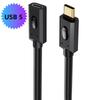 Быстрый кабель USB5 Type C, скорость передачи данных 80 Гбит/с, двойной видеовыход 8K, тройной видеовыход 16K@144 Гц, зарядка 240 Вт для устройств USB-C