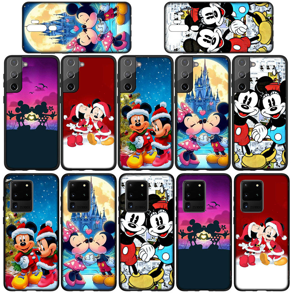 For Samsung Galaxy S24 S23 iPhone 16 15 14 Xiaomi Redmi Note 13 12 11 10 8 Plus 9 Pro Max X XR Case Minnie Comics Mickey Cute Mouse OPPO Huawei Cover