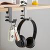 Multi-Functional Table Edge Double Hook Punch-Free Hanging Bag Hook Adjustable Desk Hanger Backpack Storage Hanging Hooks Holder