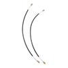 2Pcs Cello Tail Rope Tailcord Nylon Instrument Accessory Replacement Set Kit Black