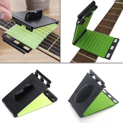 1/2/3/4 шт. Очиститель струн гитары Без царапин Многоразовый Универсальный Бас Укулеле Гитара Гриф Накладка грифа Уход Скраб для чистки Инструменты