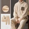 New Style, Warm Coral Velvet, Couple Set, Sleepwear, Winter, Large Size, Thick Velvet Set, Home Clothing