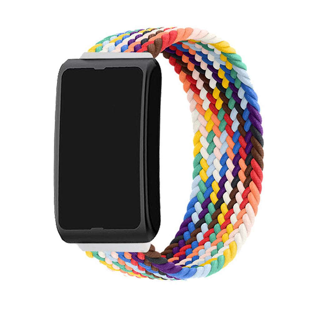 Для Amazfit Heilo Ремешок Браслет на руку Браслет Плетеный Solo Loop Быстросъемный Эластичный Ремешок для часов Браслет Ремешок Helio Чехол