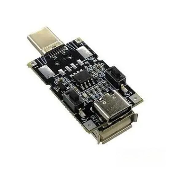 100 Вт 5A USB Type-C QC Ложная плата триггера 5 В 9 В 12 В 15 В 20 В Выход PD 2.0 3.0 Адаптер триггера Кабельное соединение Опросный детектор