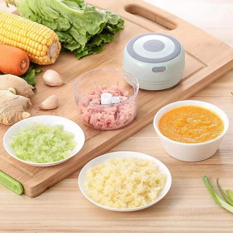 Электрическая чесночная мельница Mixe Home Mini 250 мл овощерезка USB зарядка многофункциональная кухонная овощерезка и измельчитель фруктов