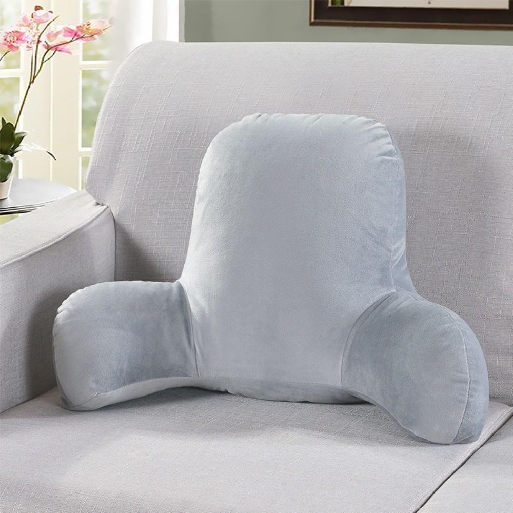 Relaxation with Armrests Back Cushion Solid Color Sofa Lumbar Backrest PP Cotton Waist Support Seat Seating Support
