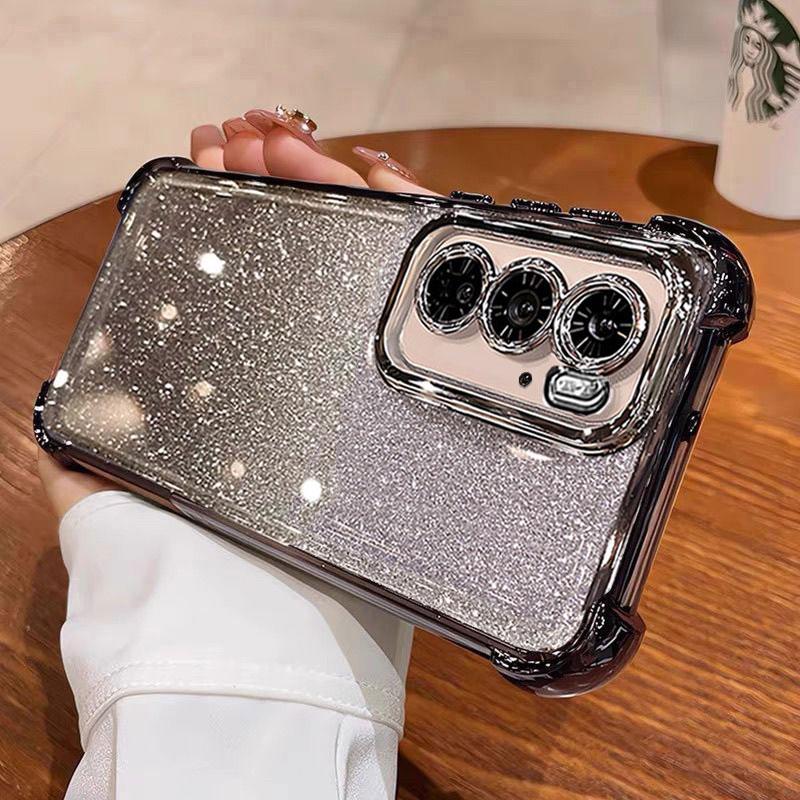 Чехол для Realme C75 Роскошная блестящая крышка для OPPO Realme C 75 C71 C61 C63 Прозрачные мягкие силиконовые противоударные чехлы для телефона RealmeC75 Подарок