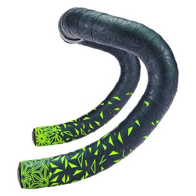 Supacaz Super Sticky Kush Star Fade Неоново-желтая Толстая - - Лента для руля, 2,5 мм