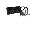 Fractal Design S28 Dynamic Simple Liquid CPU Cooler, оснащенный совместимым с ARGB светодиодным вентилятором 280 мм HS1363, совместимым с AM5 Celsius+ FD-W-2-S2801