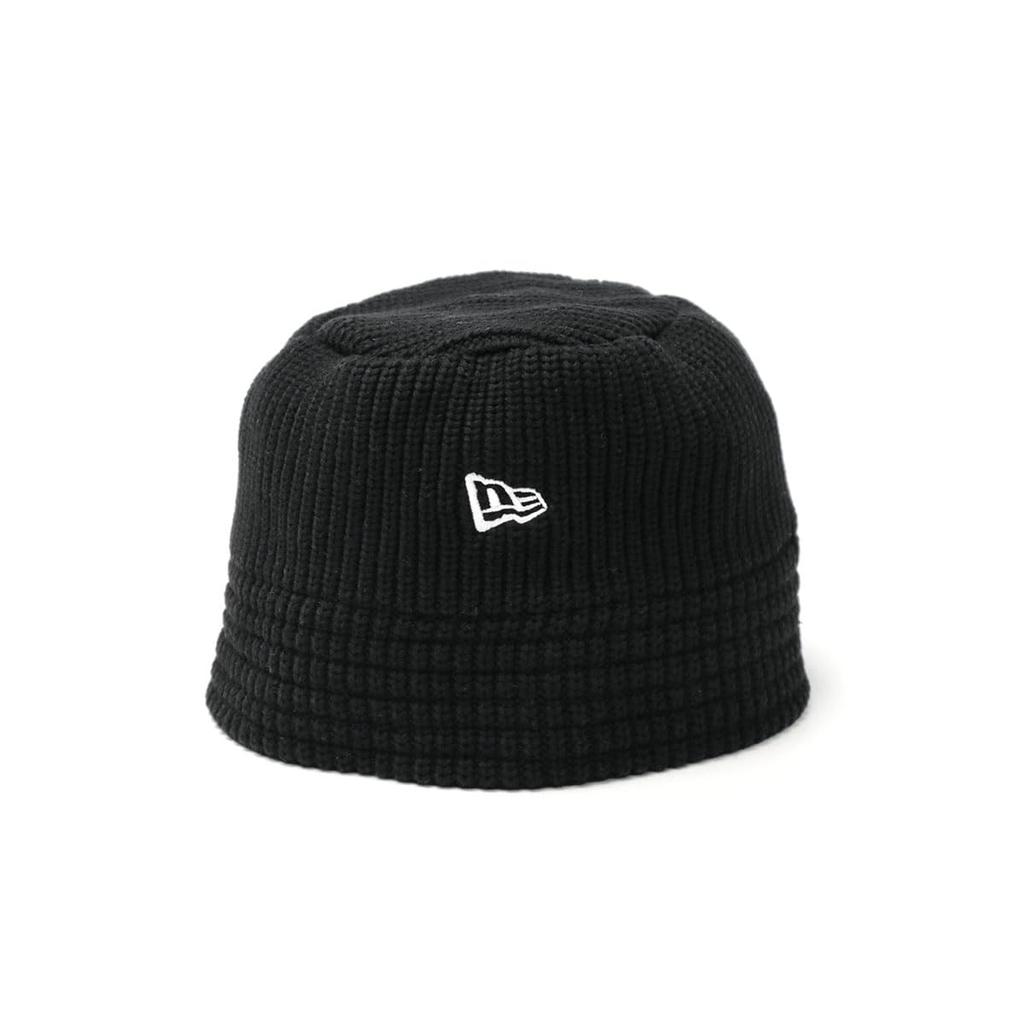 [New Era] Вязаная панама цвета слоновой кости и черного 1 шт. [M2.5] [M11]