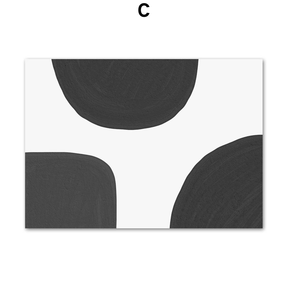 Абстрактные линии, геометрические цветные блоки, кривая, скандинавские постеры и принты, настенная живопись на холсте, настенные картины для декора гостиной