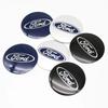 New 2026 Car Sticker 4pcs 56/60/65mm Car Exterior Decorative Accessories Wheel Hub Center Cap Stickers Accessories For Ford Focu