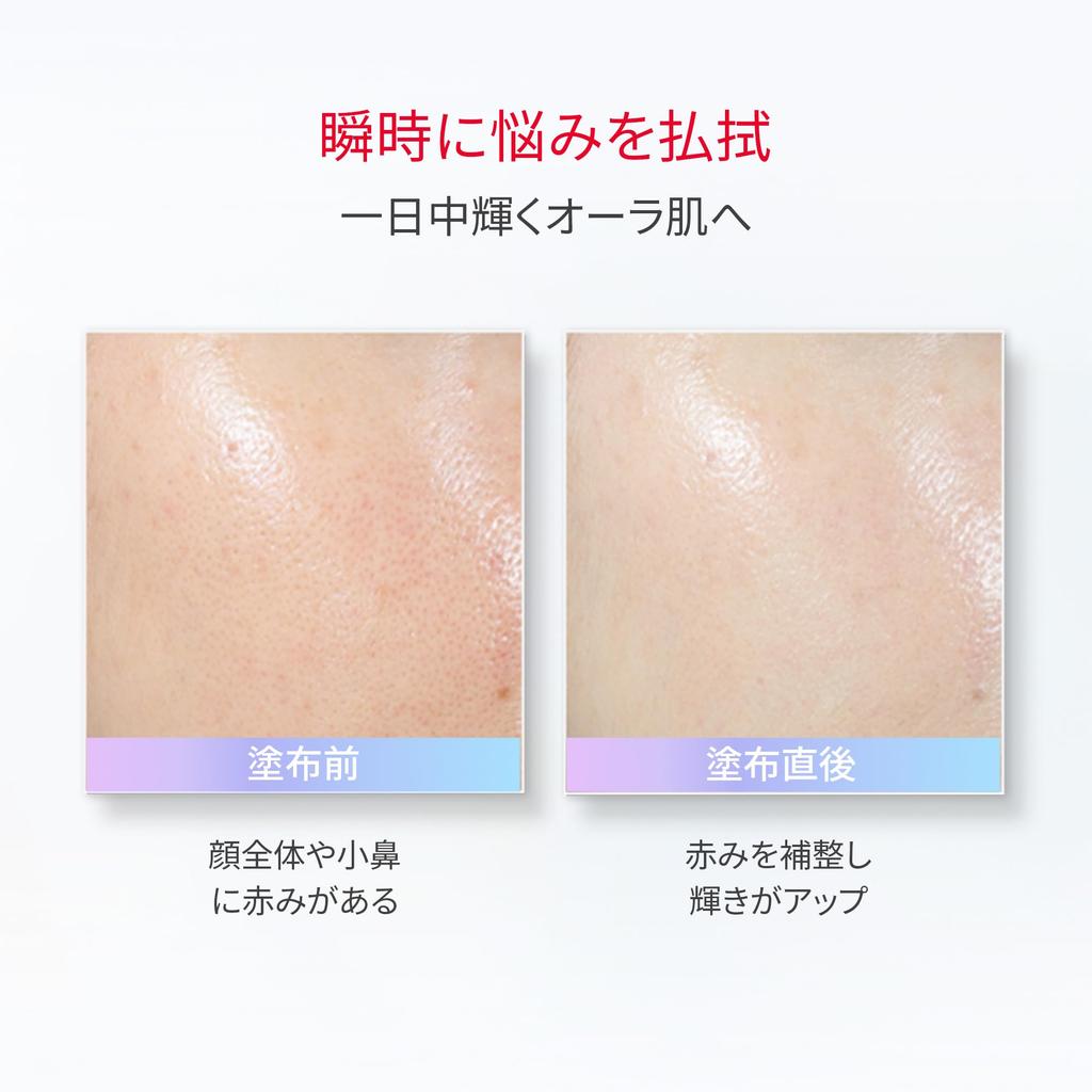 Genoptics CC Натуральный Белый Цветочный Содержит Ниацинамид и Pitera SK-II Праймер, 30 г, Бежевый, SPF50+/PA++++, Аромат,