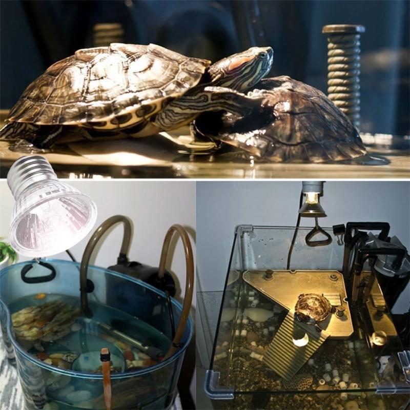 1 шт. Pet Uva Uvb рептилия черепаха нагревательная лампа полный спектр солнечные лампы греющиеся питомец 25 Вт/50 Вт/75 Вт