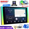 Универсальный экран Android 10,1 дюйма, беспроводной автомобильный видео-DVD-плеер Carplay, универсальное головное устройство GPS Carplay 5G Wifi BT5.4