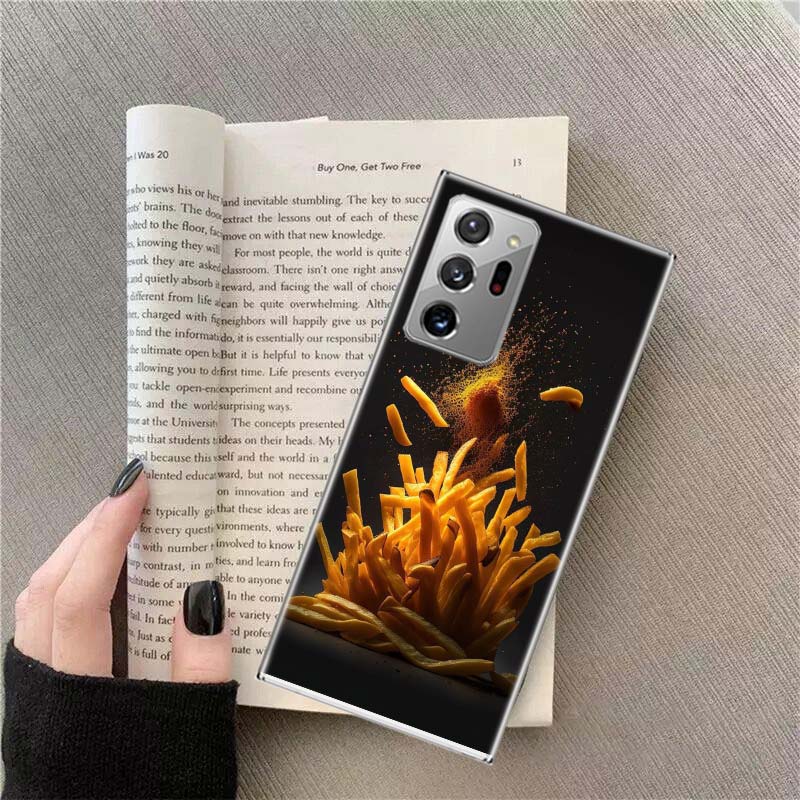 Чехол для телефона Food Fries Beer Cheese Sushi Cookie для Samsung A17 A37 A57 A54 A14 A24 A34 A07 A04S A02S A12 A22 A32 A52S A16 A26 A3