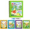 Children's Watercolor Painting Magic Book Reusable Animal Cartoon Painting Book Baby Paint Educational Toys Baby Montessori Toys