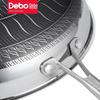 Нержавеющая сталь 316 Debo, двойная сотовая структура, антипригарная, пароварка, вок