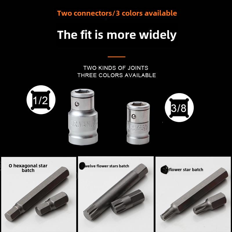 Набор из 40 отверток со звездообразным шлицем и электрического шестигранника