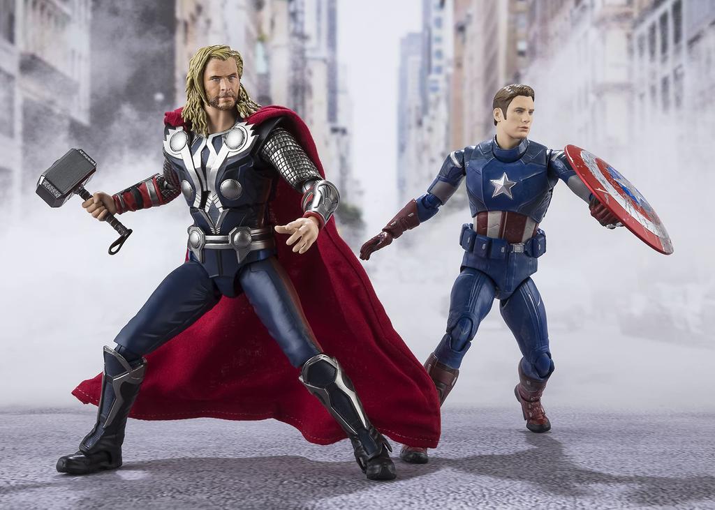 TAMASHII NATIONS Мстители Капитан Америка 150 мм окрашенная подвижная фигурка SHFiguarts -AVENGERS ASSEMBLEEDITION- Приблизительно. ПВХ и АБС