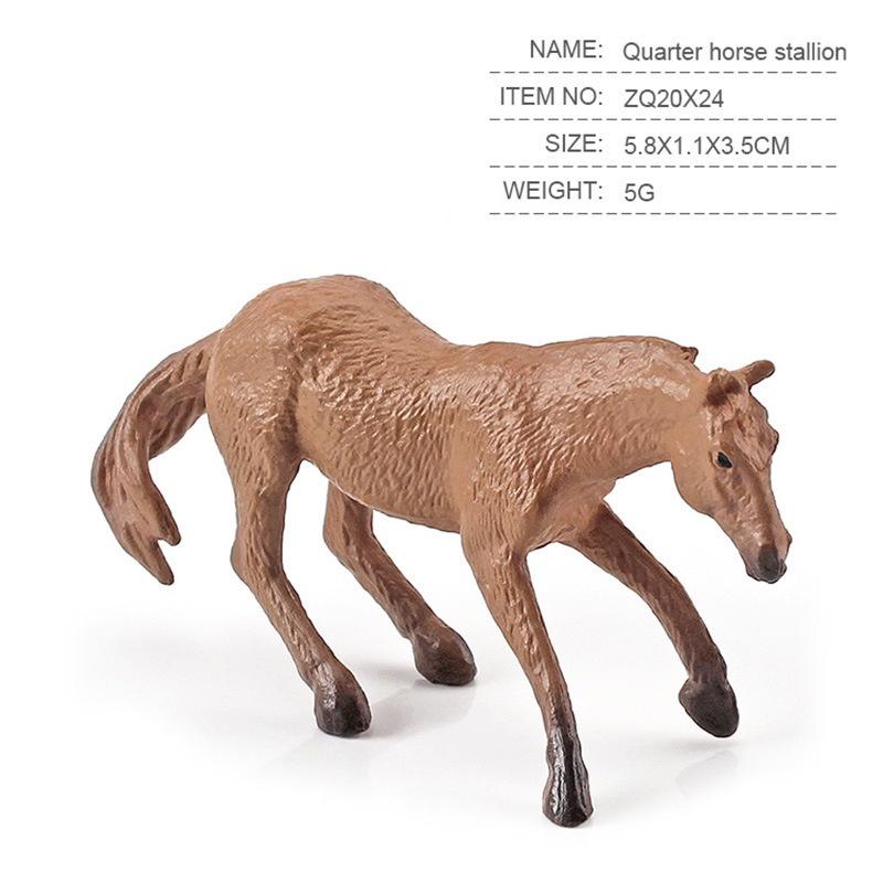 Набор Реалистичных Моделей Лошадей Мир Статичные Миниатюры Кит Маршал Морган и Фрис