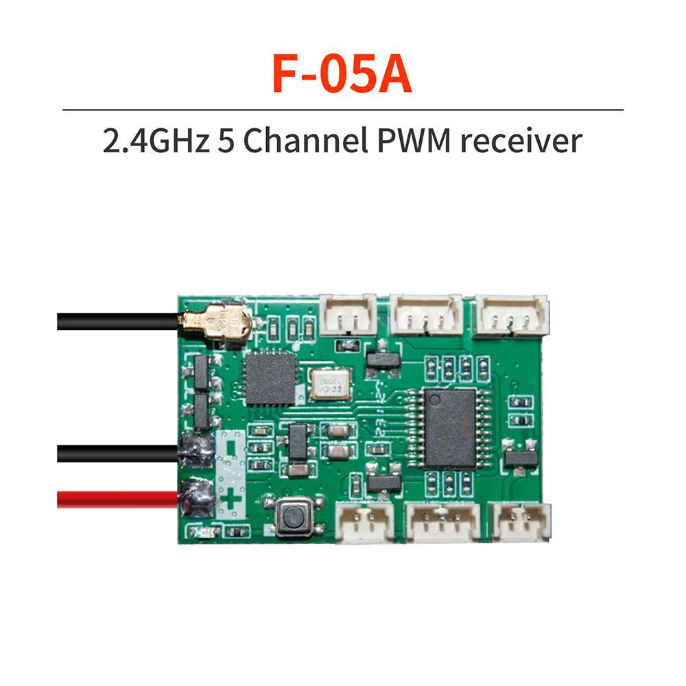 HotRC 4/5/6/8CH RC Receiver 2.4GHz Multi Channels Receivers with Gyro Long Range for CT-4A CT-6A CT-8A HT-6A HT-8A F-01A DS600