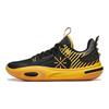 Li-Ning Баскетбольные кроссовки Cloud Shock Absorbing Durable Lightweight Rebound Low Top Kids Basketball Shoes Black Yellow YKBT066-1