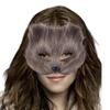 Sexy Mask And Tail Set Halloween Cosplays Costume Accessorie Cats Mask Tail Half Face Faux Furs Foxes Tail Date Night Stuff