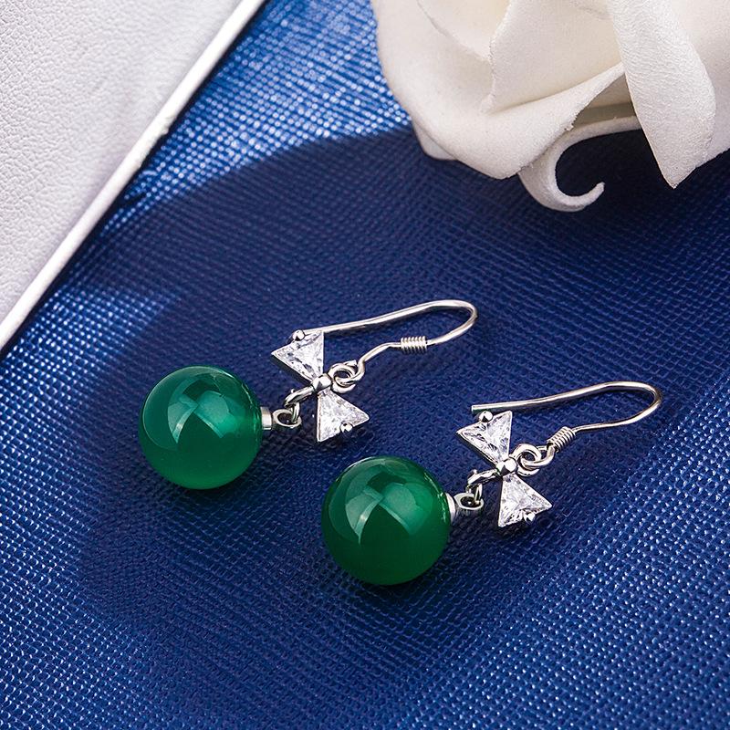 Sace Gems Классические серьги с цирконом из медного сплава для женщин, подарки на свадьбу