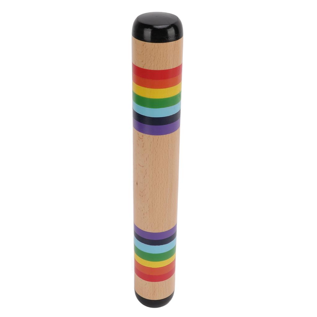 Wooden Rain Stick Maker Rainfall Rattle Tube Shaker Baby Toy Orff Percussion Musical Instrument