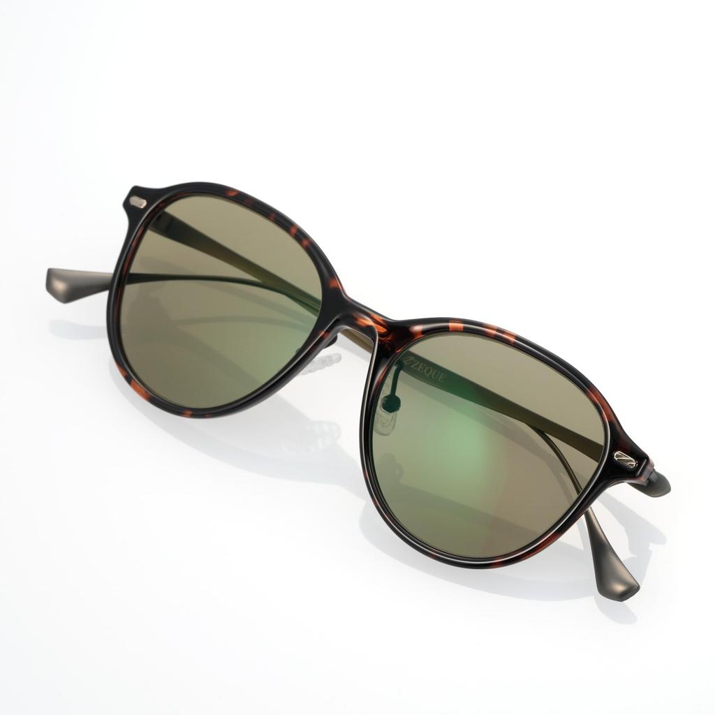 Zeque Polarized Sunglasses JOJO Matte TRUEVIEW FOCUS [Zeque] (JoJo) F-2321 Black/Black