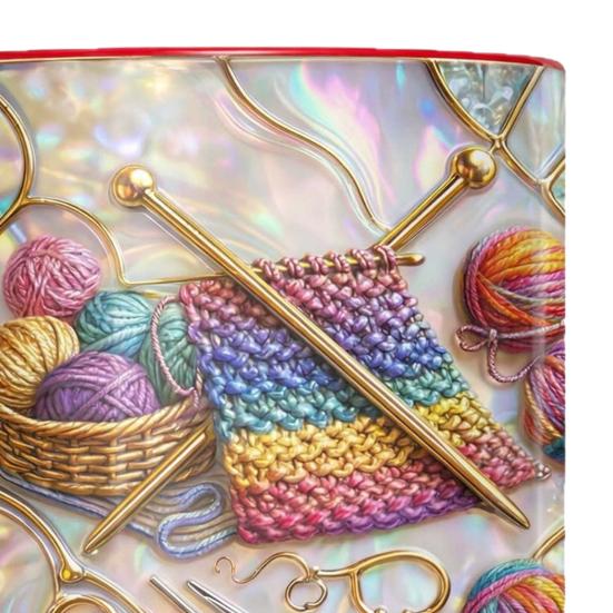 325/450 мл Кружка для вязания и шитья с ручкой, термостойкая керамическая, большой емкости, для чая, молока, воды, подарок для любителя шитья