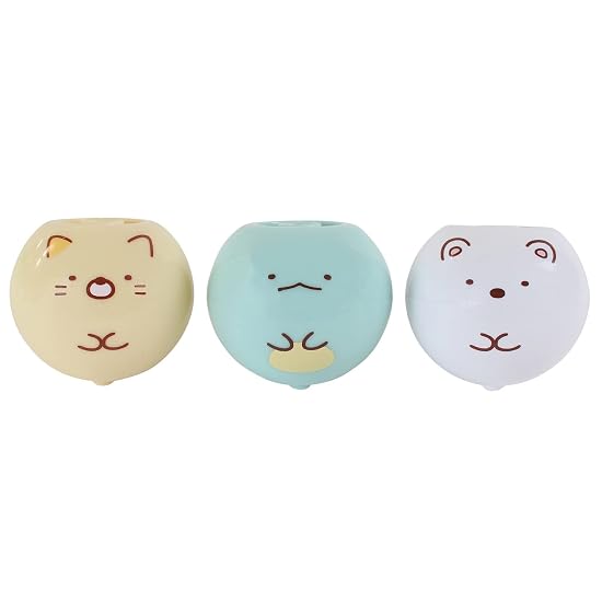 Maruka Sumikko Gurashi Round Spinning Top Set Toy Game Ages 3 and up 191928