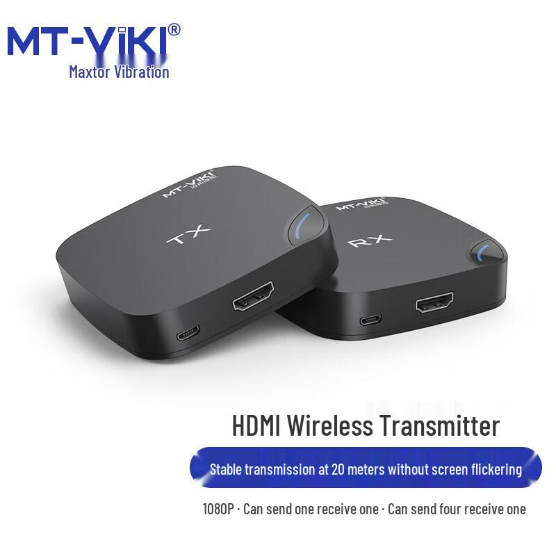 MT-viki 4K Беспроводные HDMI/VGA/USB/Type-C Адаптеры для дисплея
