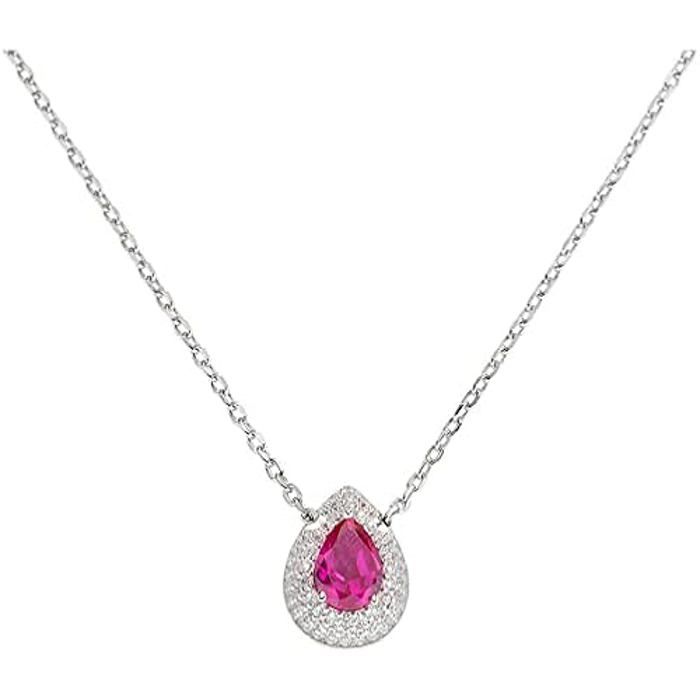 Collier - AMEN - Goutte d'amour - Argent Sterling - Medium - Zircons