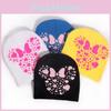 Mickey Mouse Knit Hat For Winter Warmth With Cozy Acrylic Fabric For Outdoor Activities