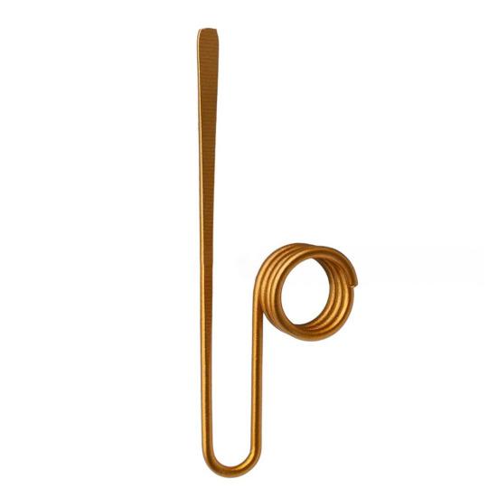 1/2/3Pcs Copper Book Holder Ring Heavy Duty Metal Book Clip Bookmark Ring Lightweight Spiral Wire Book Marker Ring Reading Accessories Book Gifts