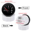 240-33 OHM Water Level Float Sensor+52MM Water Level Gauge with Alarm Red LED Water Tank Meter Indicator Auto Marine Boat 12V24V
