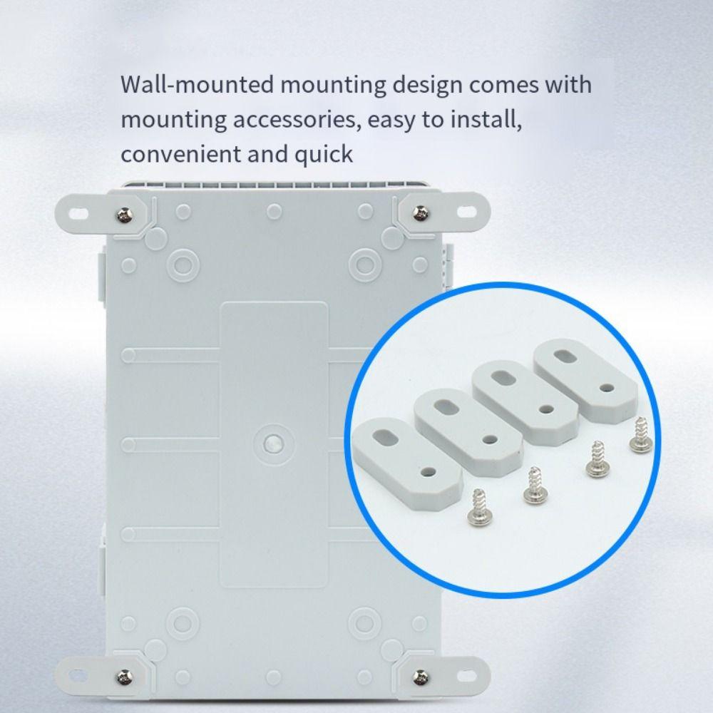 IP66 Waterproof Distribution Box Dustproof Electrical Enclosure Box Junction Box Indoor