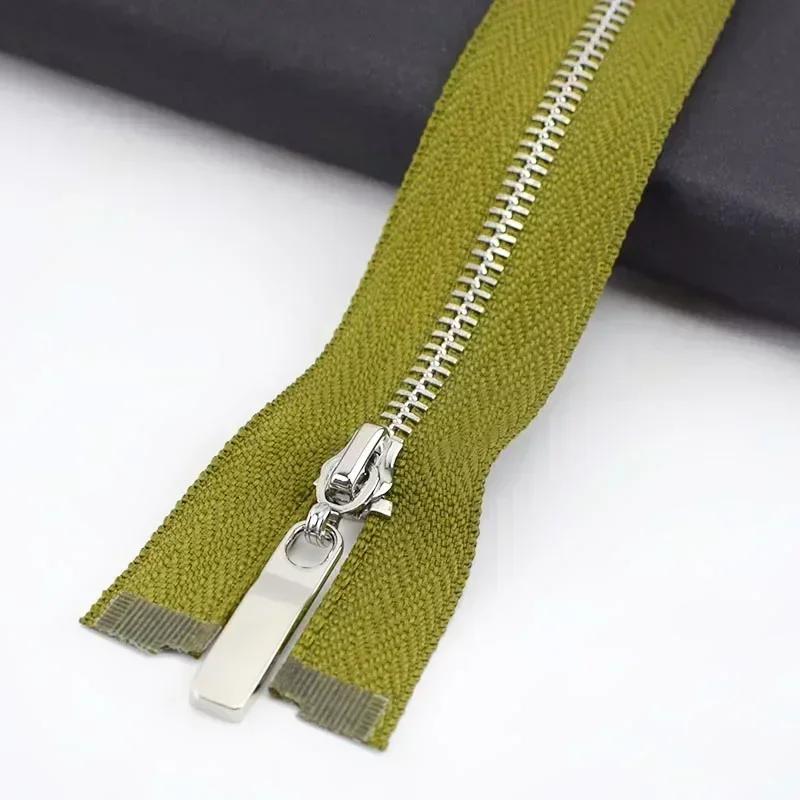 5/10 шт. №3 15-30 см Металлическая молния с закрытым концом для кошелька, сумочки, декоративная молния-застежка на одежду, карманы, аксессуар для шитья DIY