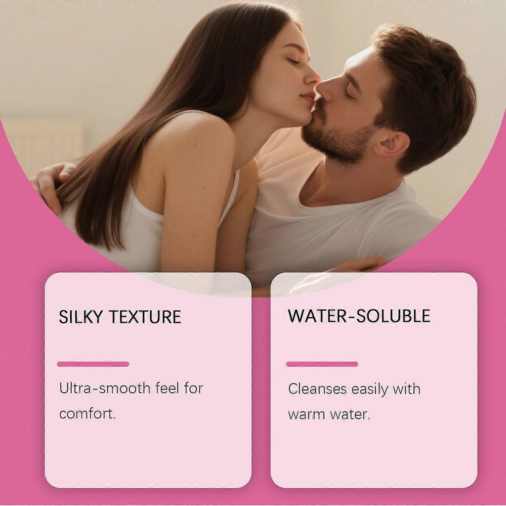 North Moon Silky Smooth Lubricant, Water-Soluble, Easy To Clean, Mild Formula, Adult Care Lubricant