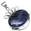 Pendant Sodalite Gemstone Gift For Her Silver Jewelry 2"
