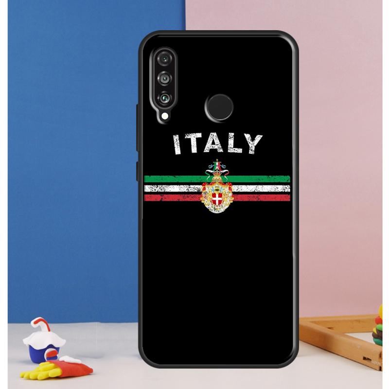 Italy Flag For Huawei Nova 12s 12i 11i 5T Y90 Y70 Y60 Y61 Y91 Y72 9 10 SE P60 Pro P20 P30 P40 Lite Case