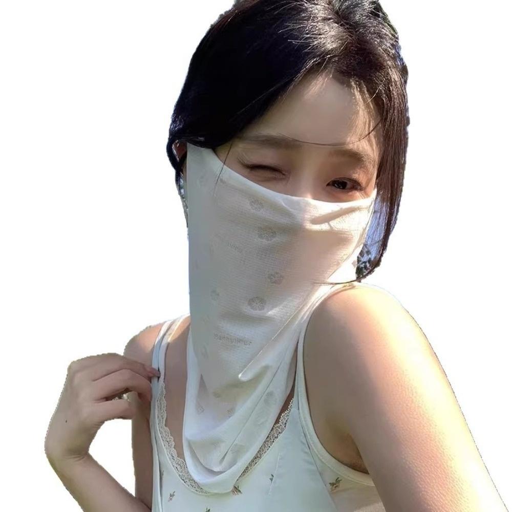 Quick Drying Sun Protection Mask Breathable Sunscreen Veil Sun Protection Scarf for Sun Protection