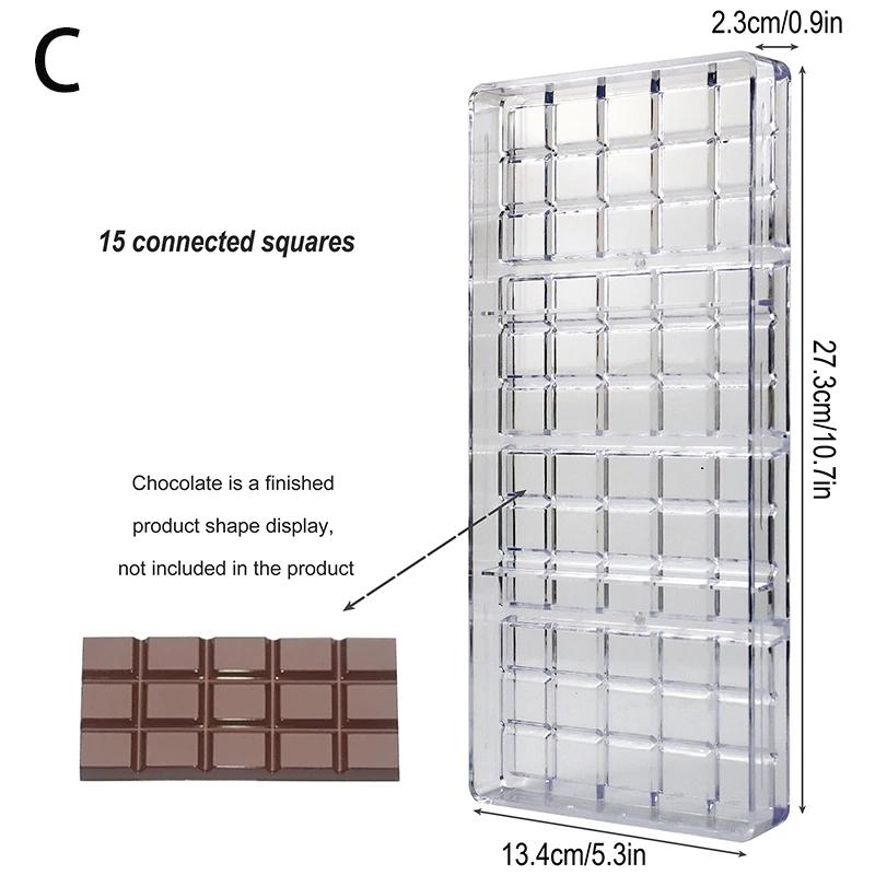3D Поликарбонатные формы для шоколада Сфера Алмазные шоколадные бомбочки Конфеты Конфетный батончик Профессиональные кондитерские изделия Выпечка Кондитерские инструменты